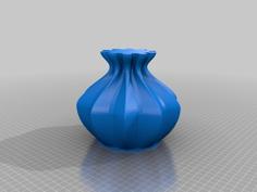 Xmas Gift Bag Vase 3D Printer Model