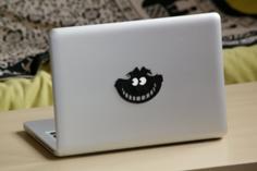 3D Laptop Sticker (Cheshire Cat) 3D Printer Model