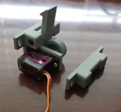 Servo Latch – Geocache Box Servo Latch 3D Printer Model