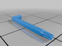 Hex Key 3D Printer Model