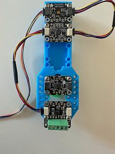 QuickStick For Heat Set Inserts On A Din Rail 3D Printer Model