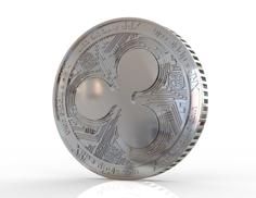 Ripple XRP Coin 3D Printer Model