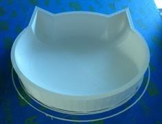 Cat Food Dish 3D Printer Model