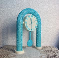 Voronoi Pendulum Clock 3D Printer Model