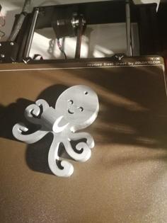 Octopus Coat Hook For Kids 3D Printer Model