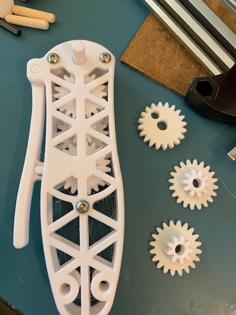 UFS-112 Squeeze Fan Tighter Tolerance Fit For Gears 3D Printer Model