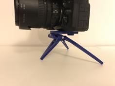 Compact And Foldable Camera Tripod 3D Printer Model