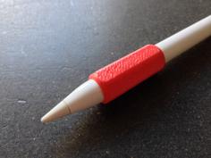 Grip And Rollstop For The Apple Pencil 3D Printer Model