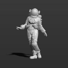 Drunk Astronaut 3D Printer Model