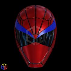 Spidey Ranger Helmet 3D Printer Model