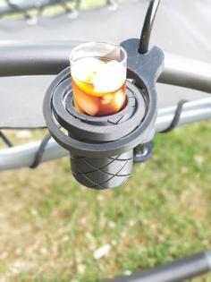 Self-righting Gimballed Drinks Holder 3D Printer Model