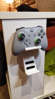 Minimal Xbox One S Controller Wall Hanger / Mount 3D Printer Model