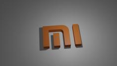 Xiaomi Logo 3D Printer Model