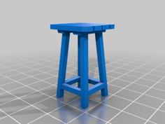 REDNECK STOOL SAMPLE 3D Printer Model