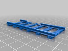 Train Tracks For 40k (old Track System) 3D Printer Model