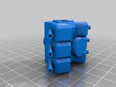 Engine Croc Charm 3D Printer Model