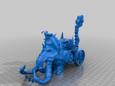 Steam-tusk Mammoth – With Personalised Gubbins 3D Printer Model