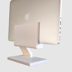 Modern Design MacBook Pro Retina Stand 3D Printer Model