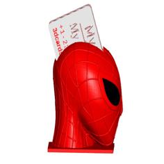 Spiderman Business Card Holder 3D Printer Model