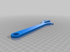 Adjustable Wrench 3D Printer Model