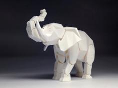 BLANK ELEPHANT 3D Printer Model