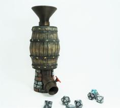 Parts For Barrel Dice Tower (video) 3D Printer Model