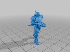 HUMANOID ROBOT FALLOUT TACTICS 3D Printer Model