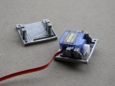 Servo Holder For HXT500 Servos 3D Printer Model