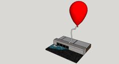 Stephen King’s IT Balloon W/ Sewer 3D Printer Model