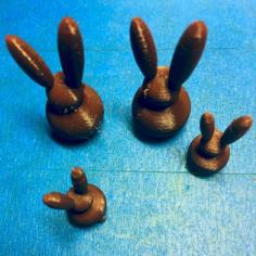 Simple Bunny 3D Printer Model