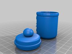 Dice Cup 3D Printer Model