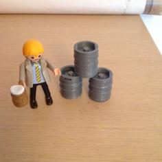 Playmobil Beer Keg 3D Printer Model