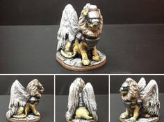 Celestial Lion (28mm/Heroic Scale) 3D Printer Model