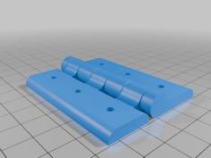 Hinge Without Pin 3D Printer Model