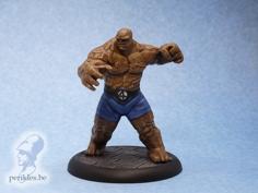 The Thing – Fantastic Four – Marvel (32mm Wargaming Miniature) 3D Printer Model