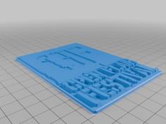 Open Flair Logo 3D Printer Model