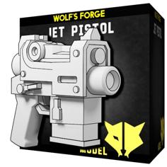 28mm Jet Pistol 3D Printer Model