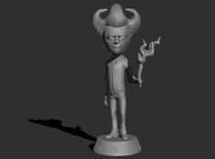 Wilson With Torch Don T Starve Character 3D Printer Model