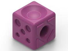 Cubic Silent Fidget Toy 3D Printer Model