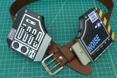 X-Men Quicksilver Stereobelt 3D Printer Model