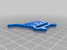 Cart Keychain Made By Cardif Lab 3D Printer Model