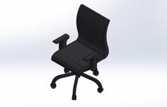 Office Chair (Scale 1:96) 3D Printer Model