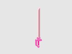 Rose’s Sword 3D Printer Model