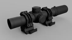 Battle Ground 8X Scope Dummy(UPDATE) 3D Printer Model