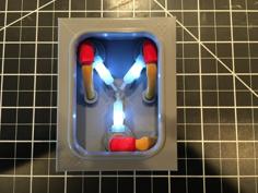 Flux Capacitor 3D Printer Model