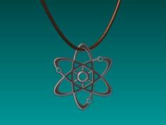 Planetary Atom Pendant Versions 1 & 2 3D Printer Model