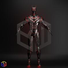 Batman Beyond Concept Suit 3D Printer Model