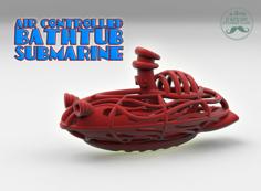 AIR-AQUARACER -Balloon-air Powered Submarine- 3D Printer Model