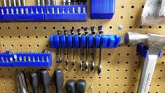 Pegboard Wrench Holder 3D Printer Model