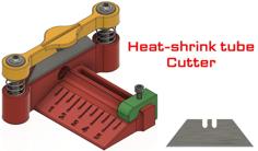 Heat-shrink Tube Cutter 3D Printer Model